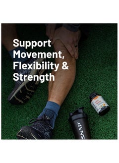 SNAP SUPPLEMENTS Joint Health Support Supplement, Plant Based Glucosamine & Inflammatory Support Blend, Bioavailable Curcumin,Targeted ingredient to Protect Joint Health,Supports Movement & Flexibility 90 Capsules  - Image 2