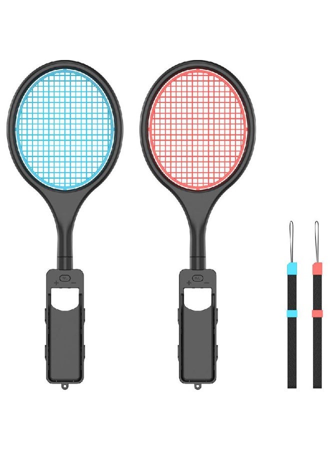 Switch Sports 7-in-1 7-in-1 Pack Tennis Racket;Golf Clubs;Sword;Leg Strap For Nintendo Switch V2/Switch - OLED Blue/Red - Image 1