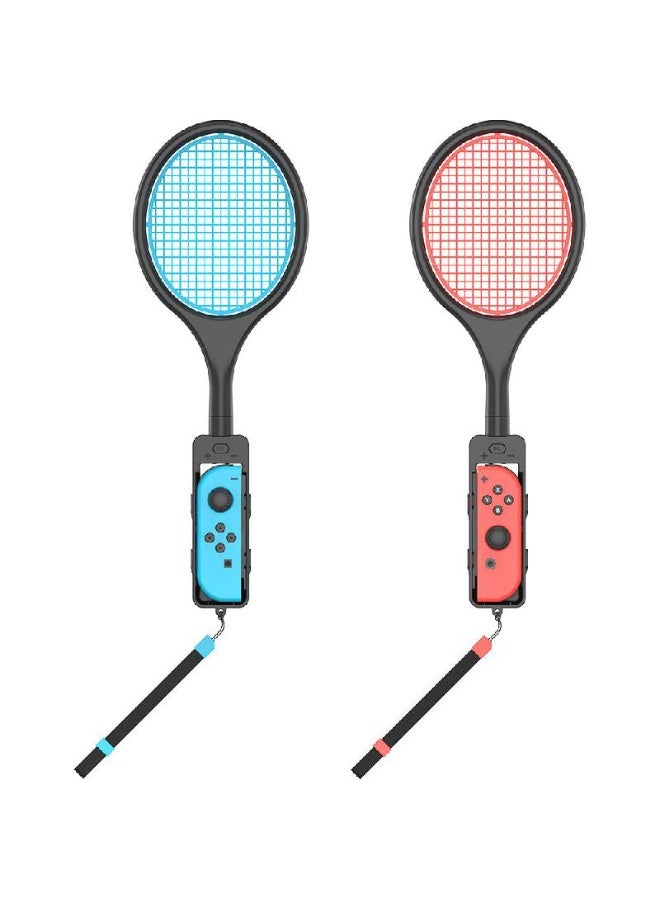 Switch Sports 7-in-1 7-in-1 Pack Tennis Racket;Golf Clubs;Sword;Leg Strap For Nintendo Switch V2/Switch - OLED Blue/Red - Image 2