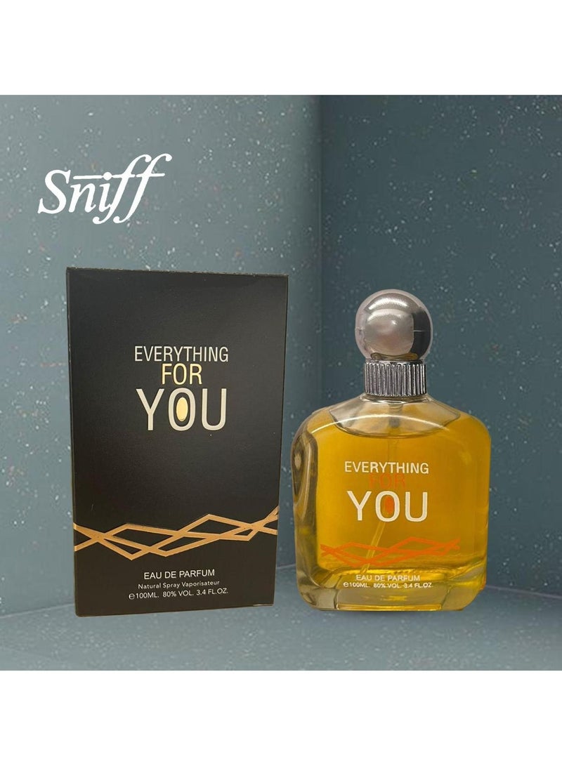 Sniff Everything For You Eau De Parfum 100ml - A Luxurious Fragrance - Image 4