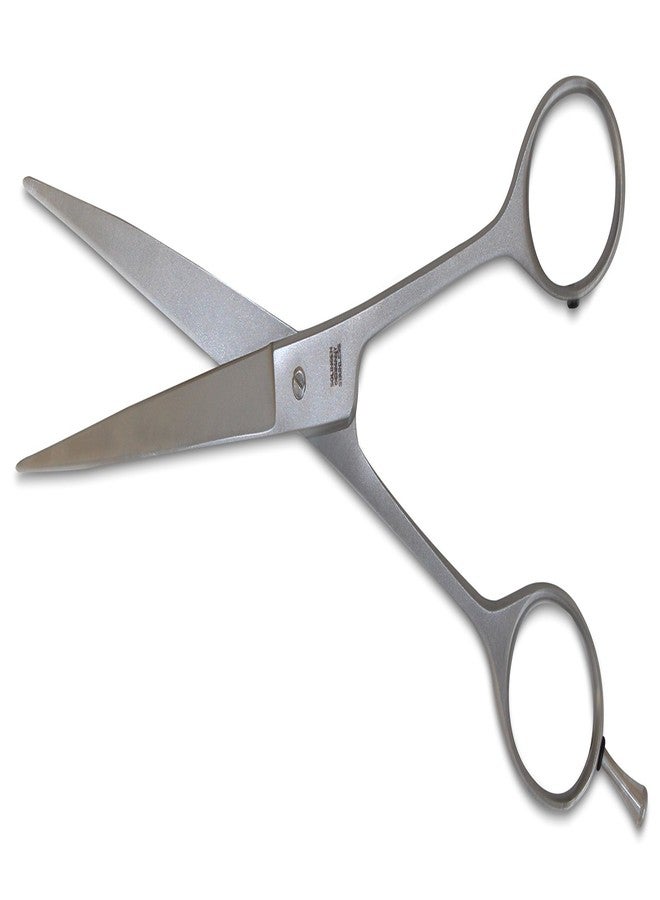Mars Coat King Mars Professional Stainless Steel Curved Scissors Shears, Nickel Finish,7" Length - Image 2