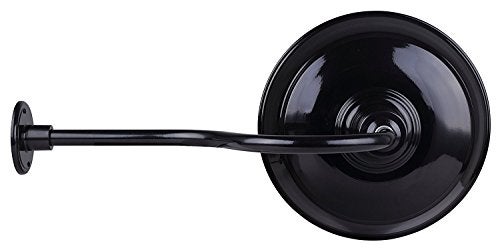 CANARM BL10WACBK Outdoor Aluminum Barn Light , Black , 10 Inch - Image 5