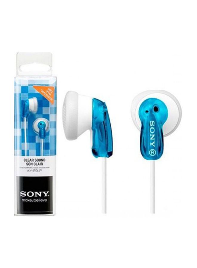 Sony In-Ear Wired Earphones Blue - Image 2