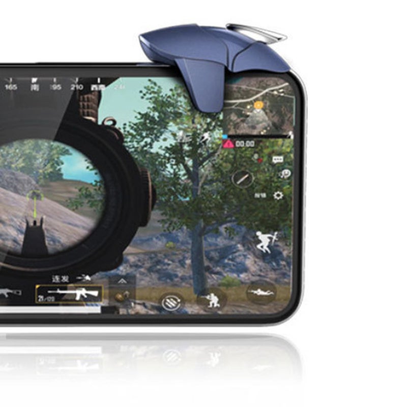 2pcs Smart Phone Game Controller Ergonomic Design Mobile Joystick Handle Holder Grip Stand - Image 5