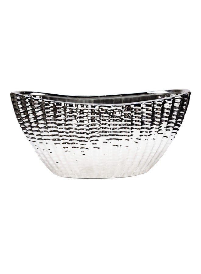 Gulf Flowers Glam Ceramic Flower Pot – Stylish Planter for Modern Home Décor, Indoor & Outdoor Use 