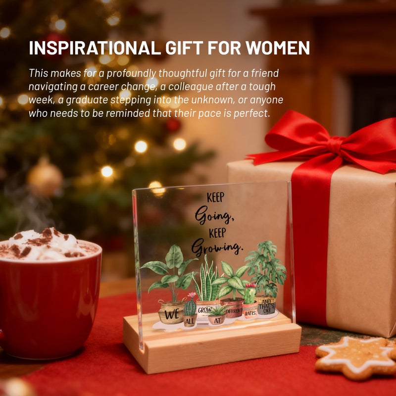Olicard Inspirational Office Desk Decor For Women  Motivational Decorative Signs For Work  Dorm  Office  Cubicle  Classroom Decor  Cheer Up Gift For Coworker Friends  Teacher Must Have - Image 5