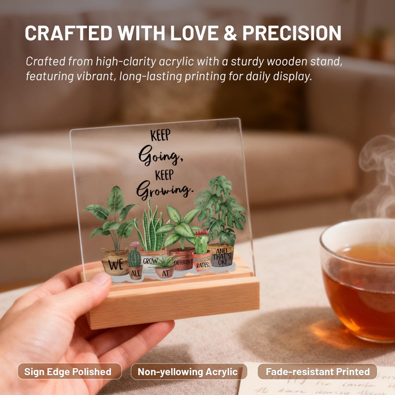 Olicard Inspirational Office Desk Decor For Women  Motivational Decorative Signs For Work  Dorm  Office  Cubicle  Classroom Decor  Cheer Up Gift For Coworker Friends  Teacher Must Have - Image 4