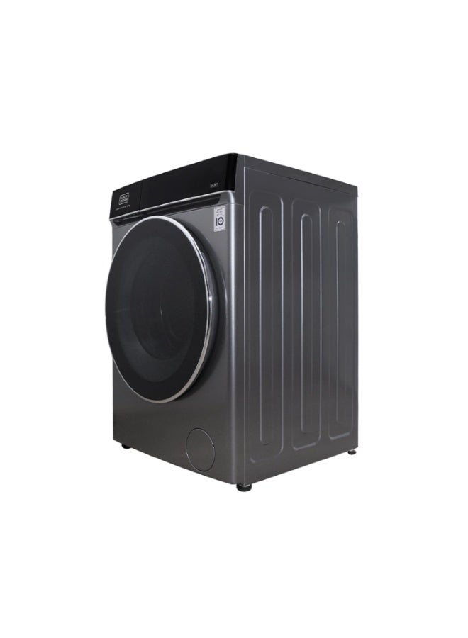 BLACK+DECKER 10kg/7kg Washer Dryer, BLDC Motor, Micro-Steam Care, Pro-Level Fabric Care 10 kg 2000 W BXWDF1012.003ITSS Dark Drey - Image 5