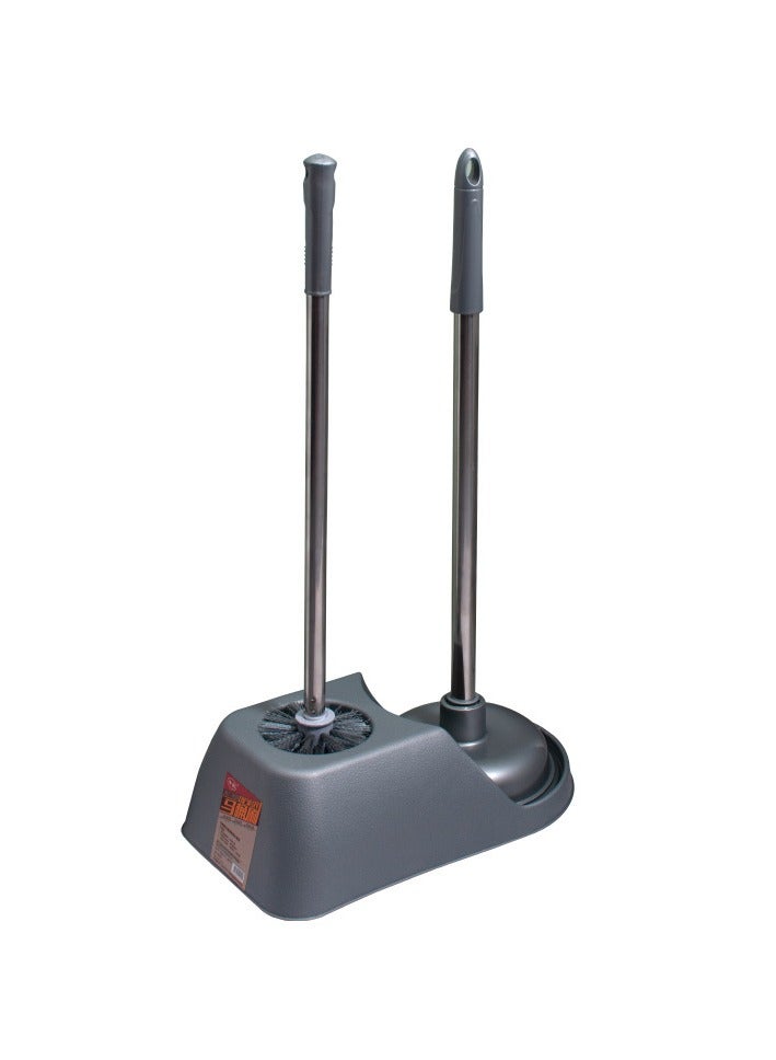 Gasara Toilet Plunger and Brush Set - Image 1