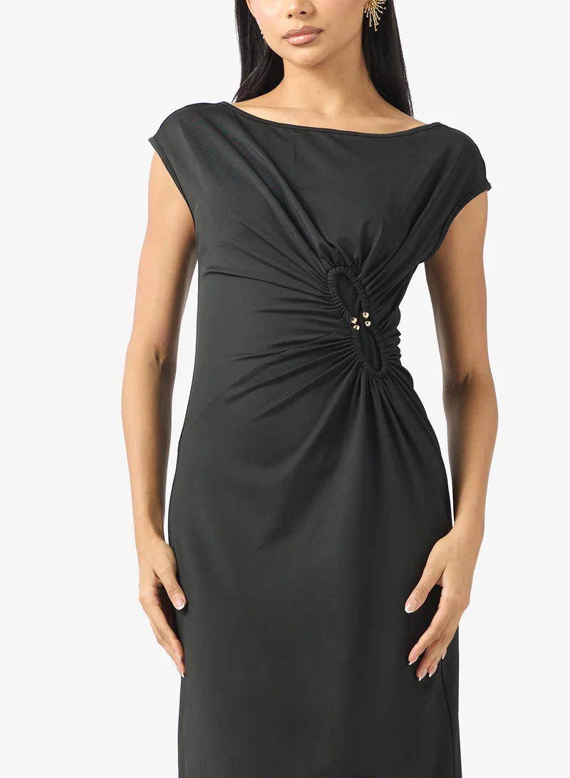 ايلا فستان سترة مكشكش