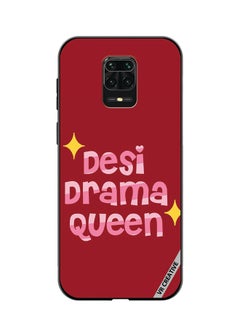 VR CREATIVE Protective Case Cover For Xiaomi Redmi Note 9S/9 Pro Desi Drama Queen Design Multicolour  - Image 1