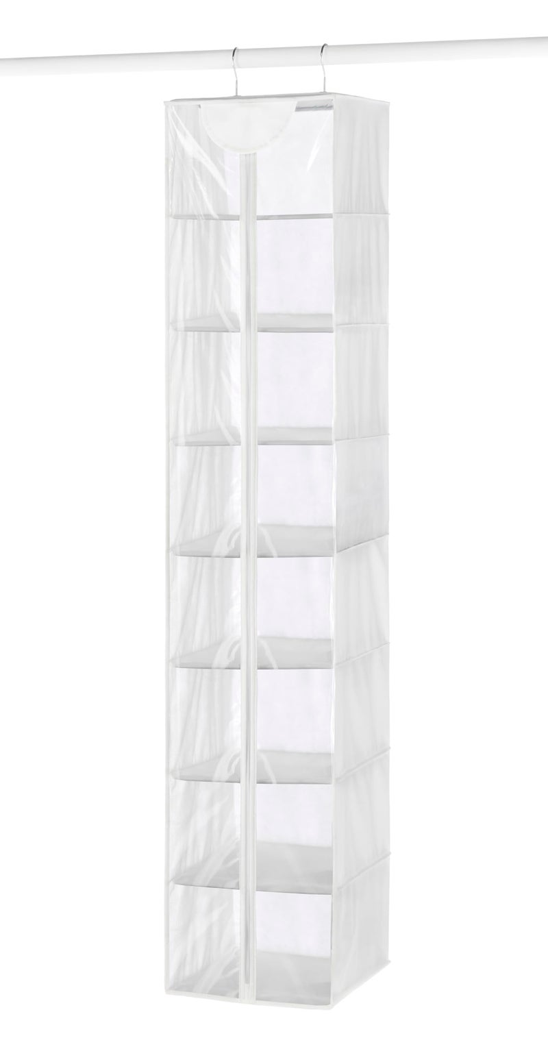 Whitmor Crystal Clear Hanging Sweater Bag - White - Image 4