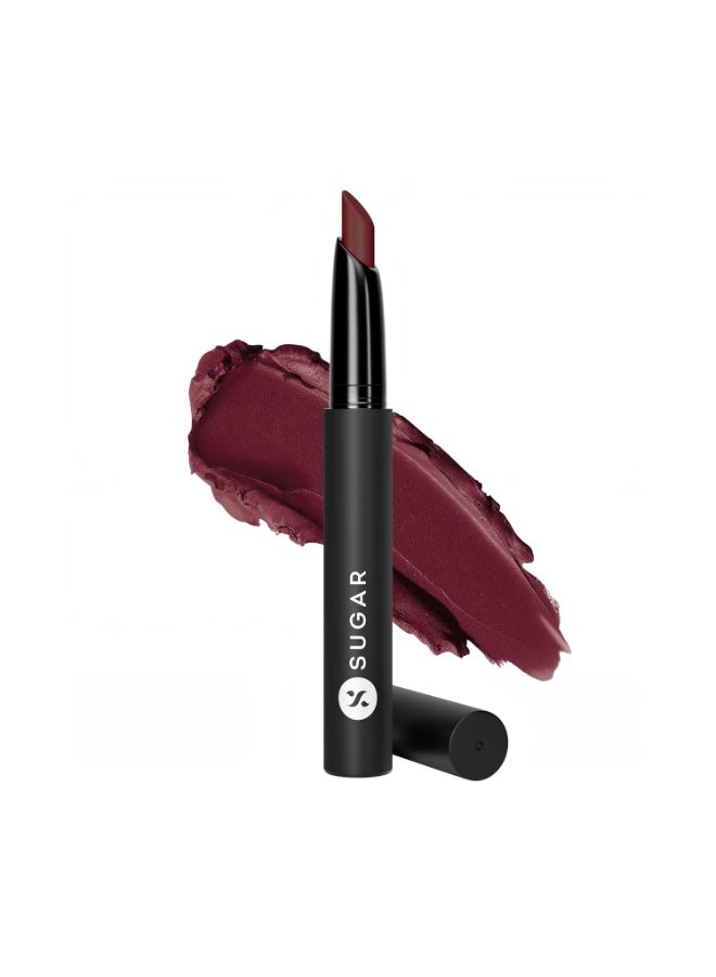 SUGAR Matte Attack Lipstick for Women | Transferproof & Smudgeproof | Lasts upto 12hrs | Enriched With Jojoba Oil | 2gm - Plums N Roses - Image 1