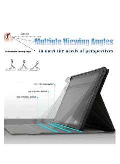 Generic Keyboard Case for Samsung Galaxy Tab S6 Lite 10.4 inch Wireless Bluetooth Keyboard with PU Leather Case Magnetic Detachable Smart Keyboard with Stand Cover for Galaxy Tab S6 Lite SM-P610 P615  - Image 5