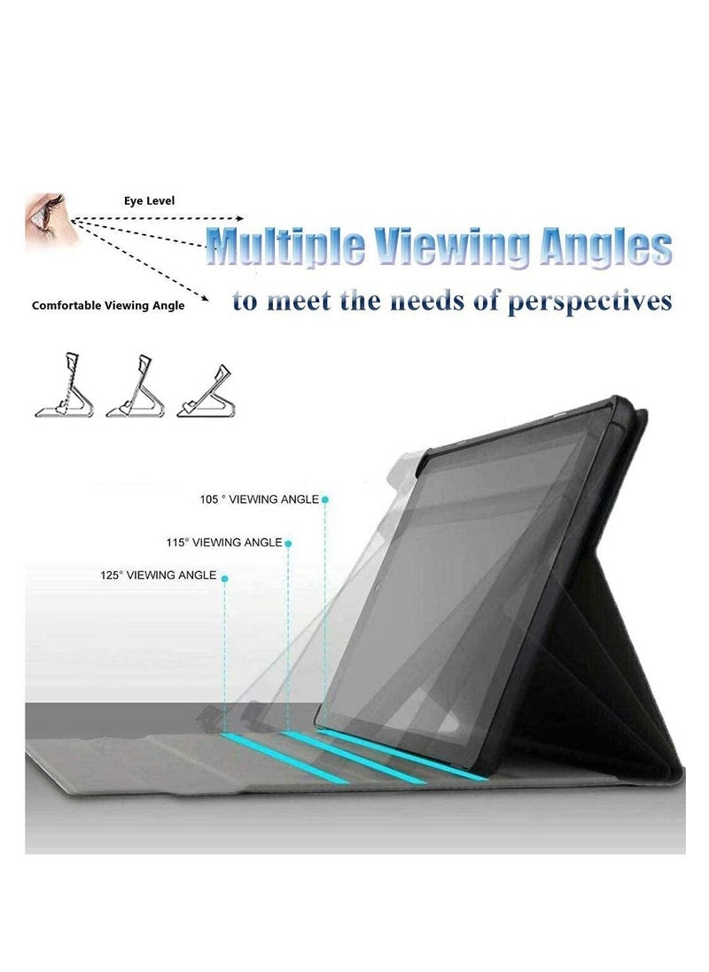 Generic - Keyboard Case for Samsung Galaxy Tab S6 Lite 10.4 inch Wireless Bluetooth Keyboard with PU Leather Case Magnetic Detachable Smart Keyboard with Stand Cover for Galaxy Tab S6 Lite SM-P610 P615 - Image 1