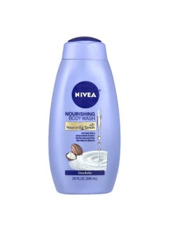 Nivea Nivea, Nourishing Body Wash, Shea Butter, 20 fl oz (591 ml)  - Image 1