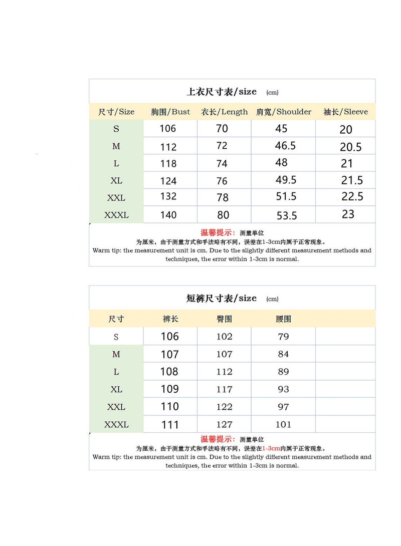 Men's Casual Sports Set Summer Short Sleeve Collared POLO Shirt And Sport Pants 2 Piece Set Comfortable Breathable Clothing - Image 2