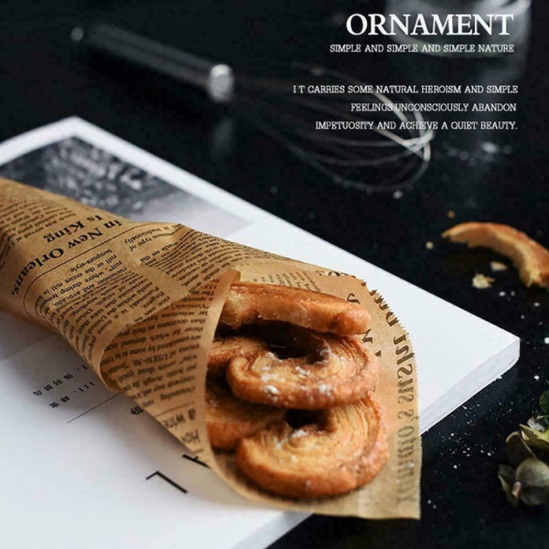 woobles Parchment Paper for Baking,High Temperature Resistant,Waterproof and Greaseproof Baking Paper,Food Baking Paper,Non-Stick Parchment Paper Roll for Baking,Cooking,Grilling (White, 1 Pcs) - Image 3