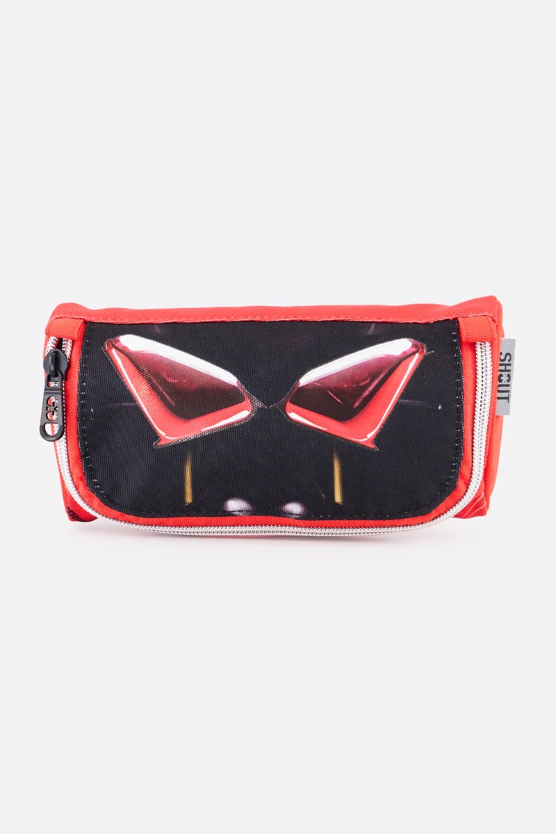 Ducati Kids Boy Brand Logo Pencil Case, Multicolor - Image 1
