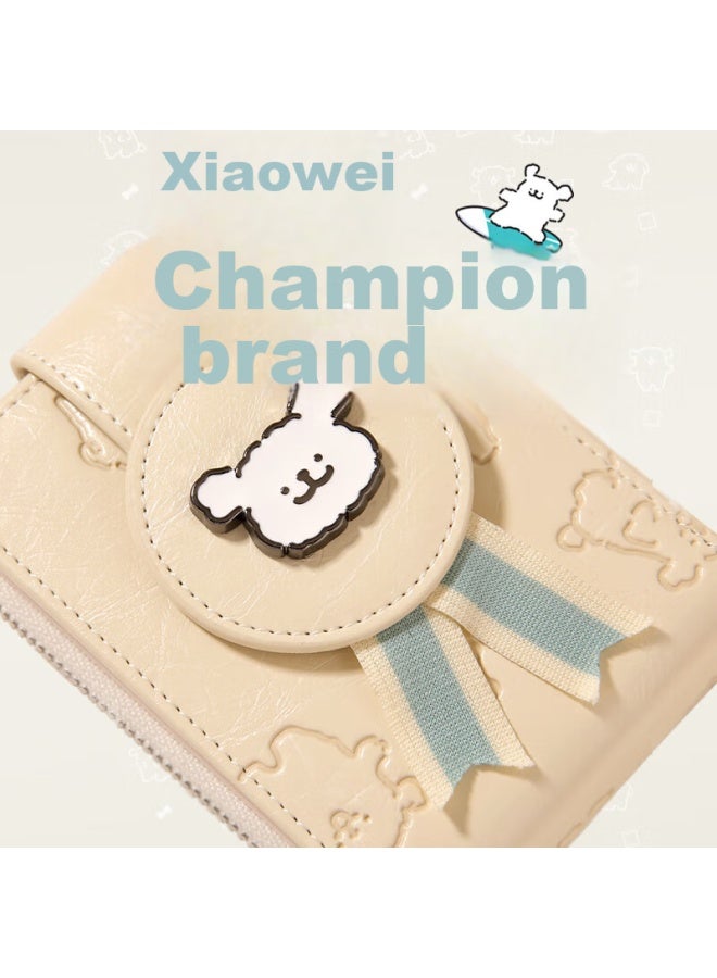 Toutou Women's Handbag, Spring Refreshing Line, Puppy Champion Wallet, Card Holder, Large Capacity, Coin Purse, Clutch, Birthday Gift - Image 3