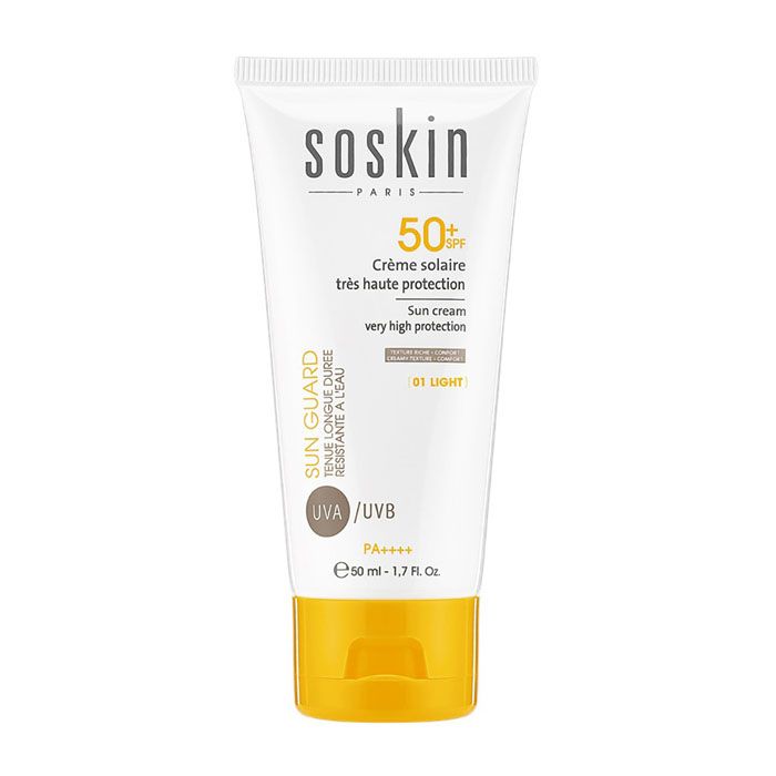 Soskin (SPF 50+) Sun Cream Protection 01 Light 50 ml