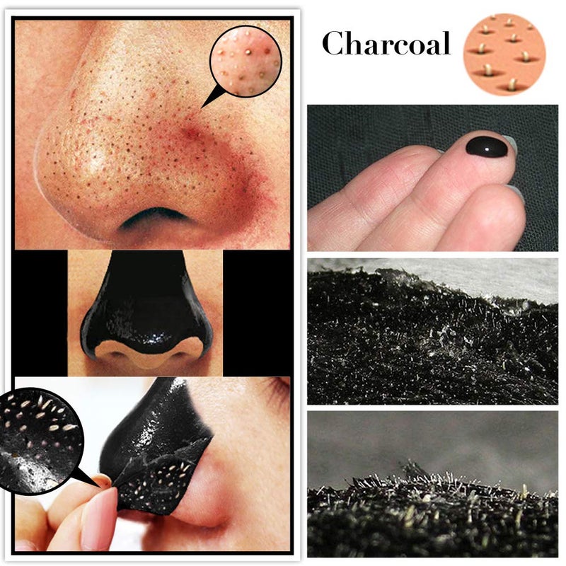 Shills SHILLS Blackhead Remover, Pore Control, Skin Cleansing, Purifying Bamboo Charcoal, Peel Off Face Mask,1 Bottle(1.69 fl. oz) - Image 2