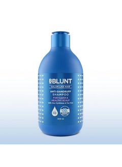 BBLUNT Anti-Dandruff Shampoo For A Clear & Healthy Scalp- 300 Ml | Up To 100% Dandruff Reduction 