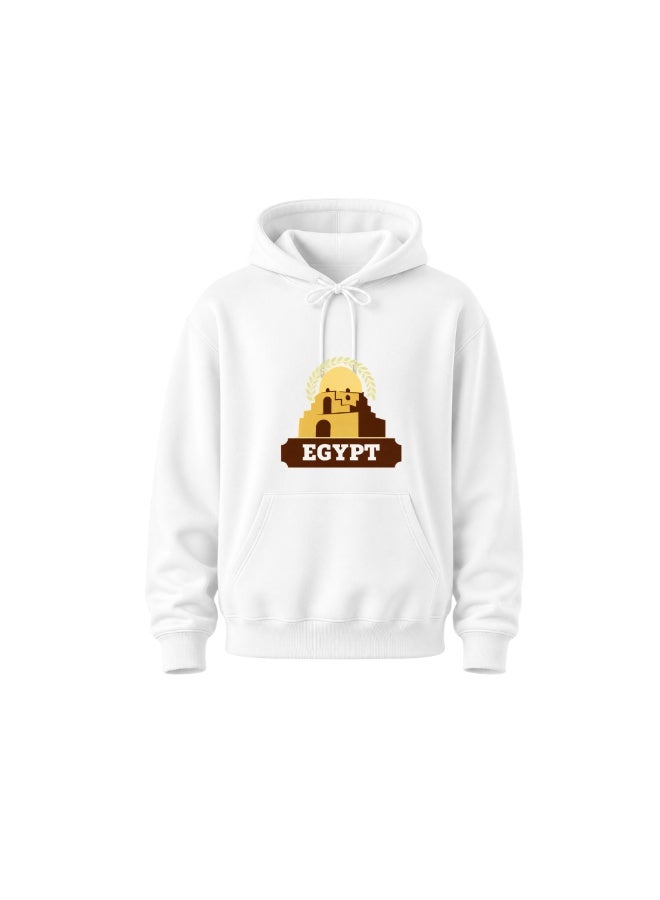 Egypt Skyline Hoodie - Soft Cotton Pullover - Egypt Hoodie for Men and Women - Long Sleeve with Drawstring and Pockets - Perfect for Travel - Image 1