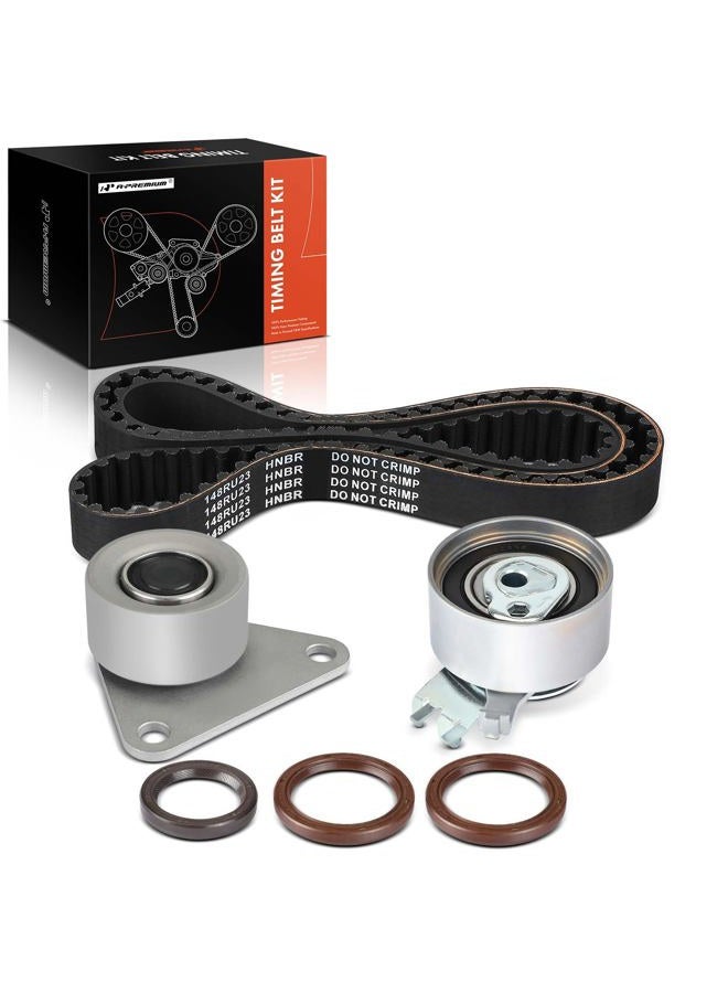 A-Premium طقم سير توقيت المحرك متوافق مع سيارات فولفو - XC90 2003-2006، S60 2001-2009، XC70 2003-2007، S80 2004-2006، C70 1998-2004، S40 2000-2004، S70 1998-2000، V40 2000-2004، V70 1998-2007 - Image 1