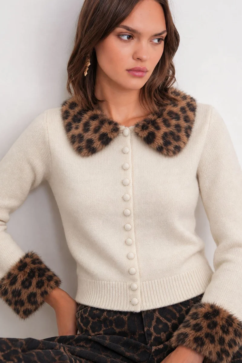 Mixray MIXRAY Open Front Cardigan