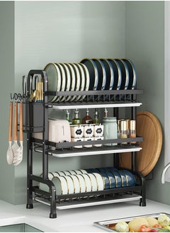 Sharpdo 3 Tier Dish Drying Rack 42*23.5*61cm  - Image 1