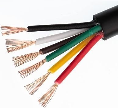 ELECTRRIUS كابل نحاسي دائري من ELECTRRIUS بحجم 15 مم × 6 نواة مع علامة ISI للاستخدام المنزلي والصناعي للوصلات الكهربائية حتى 1100 فولت، الطول 5 متر - Image 3