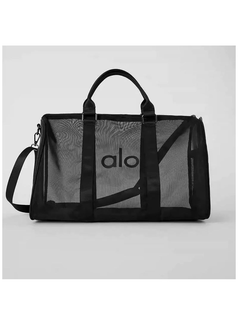 alo alo yoga transparent net bag luggage bag yoga gym bag sports women's bag outdoor gym bag travel crossbody bag - Image 3
