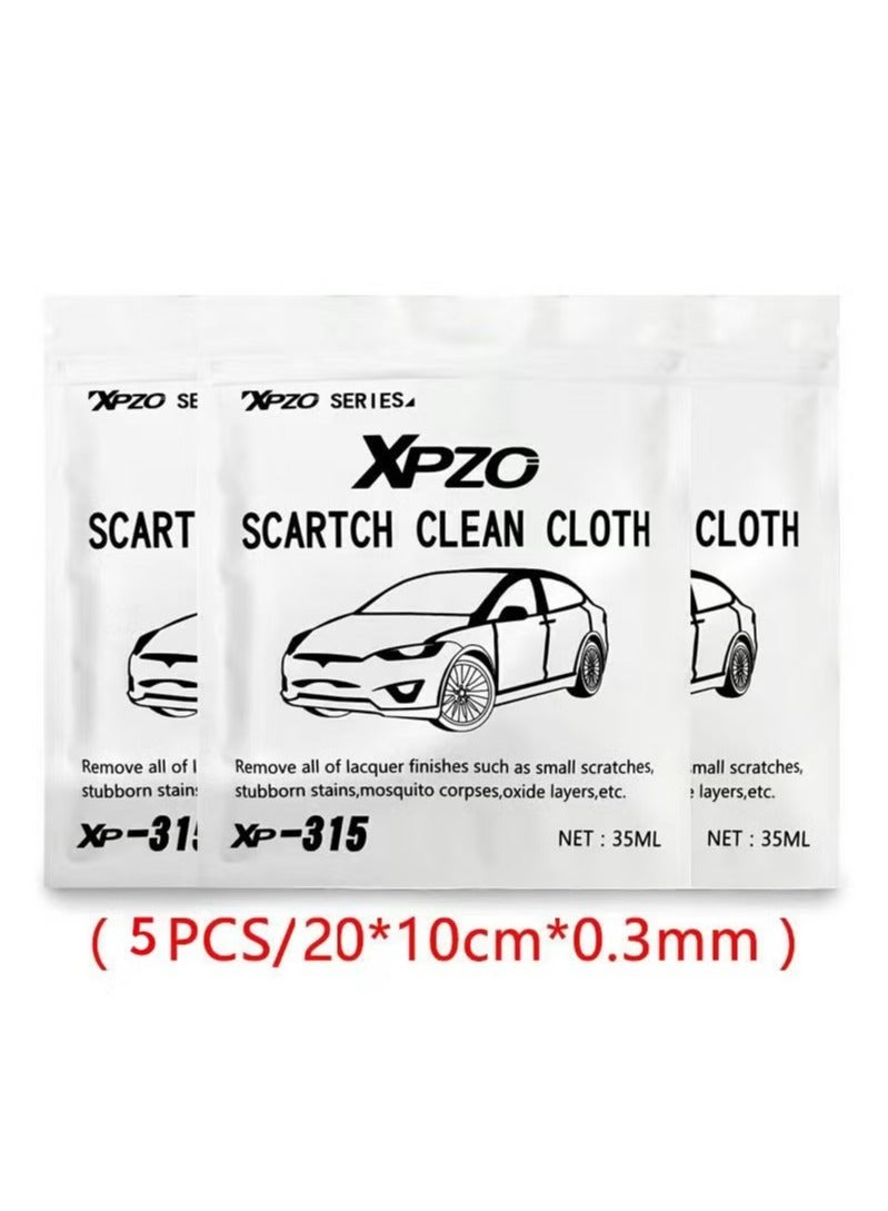 5 Pcs Nano Sparkle Cloth And Abrasive For Car Scratches,Car Scratch Repair Paste,Magic Nanosparkle Cloth for Car Scratche Remover for Car Scratch Repair - Image 5