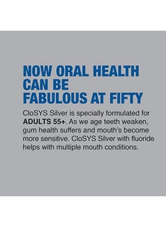 CloSYS CloSYS Silver Fluoride Toothpaste for Adults 55+, 3.4 Ounce (Pack of 2), Gentle Mint, Travel Size, TSA Compliant, pH Balanced, Enamel Protection, Sulfate Free  - Image 2