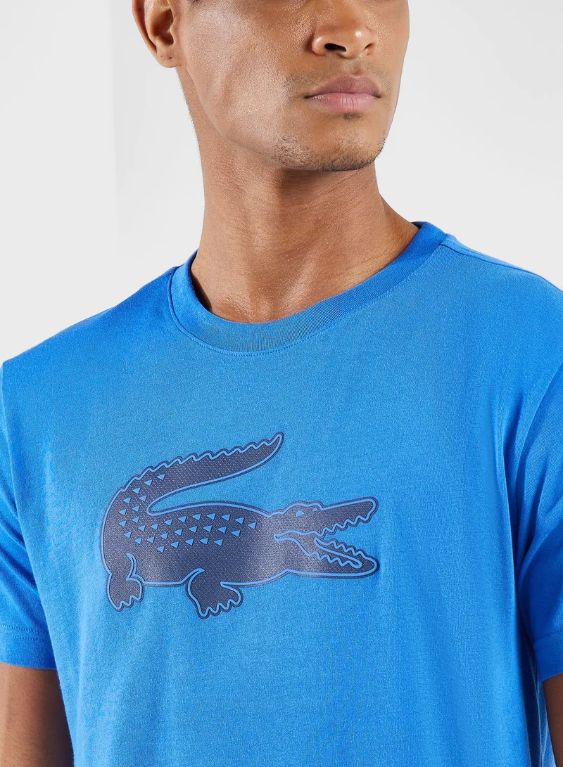 LACOSTE Logo Crew Neck T-Shirt