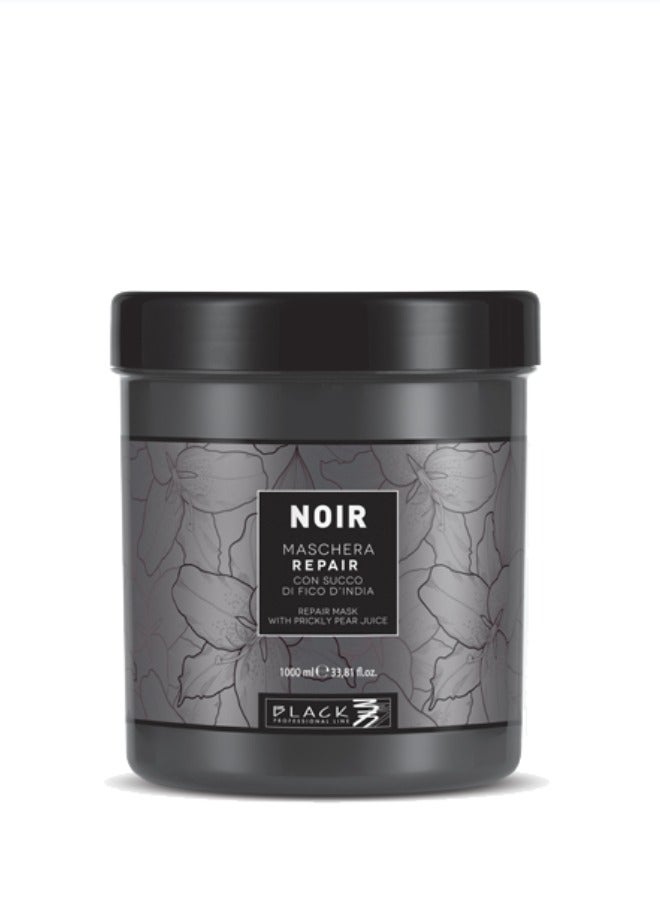 BLACK PROFESSIONAL LINE Black Professional Noir Maschera 1000g - Nourishing Repair Mask with Prickly Pear Juice - Image 1