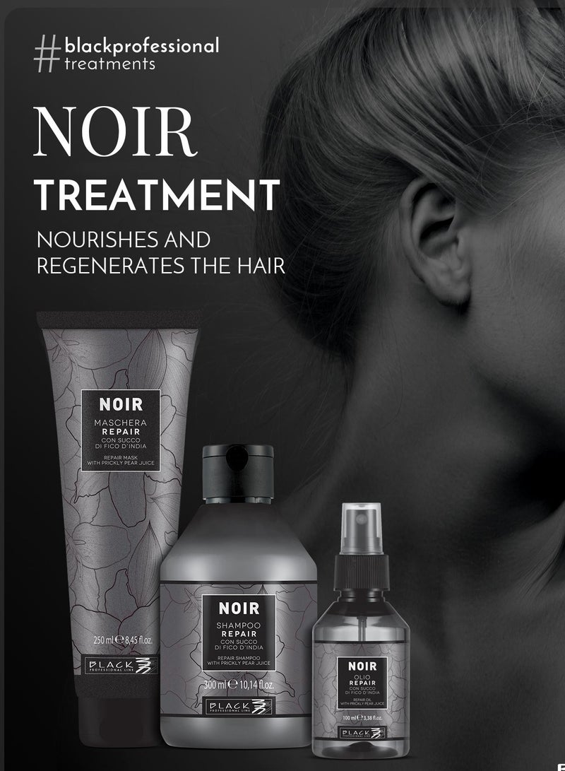 BLACK PROFESSIONAL LINE Black Professional Noir Maschera 1000g - Nourishing Repair Mask with Prickly Pear Juice - Image 5