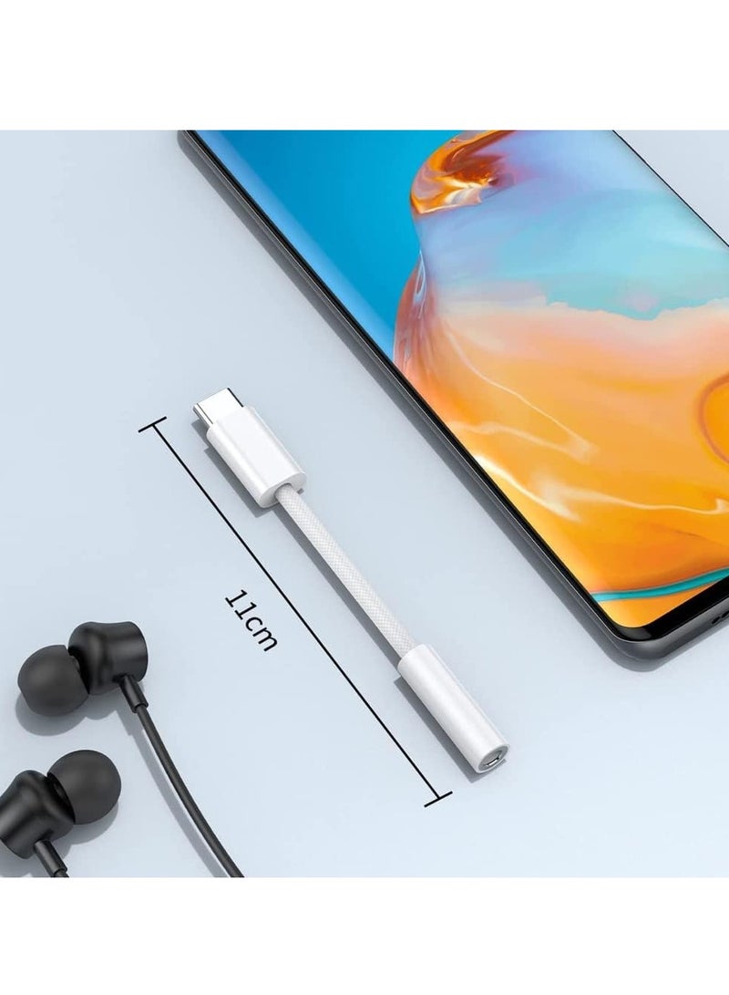 LEDIN USB Type C to 3.5mm Female Headphone Jack Adapter USB C to Aux Audio Cable Cord Type C to 3.5mm Audio Adapter - Image 4