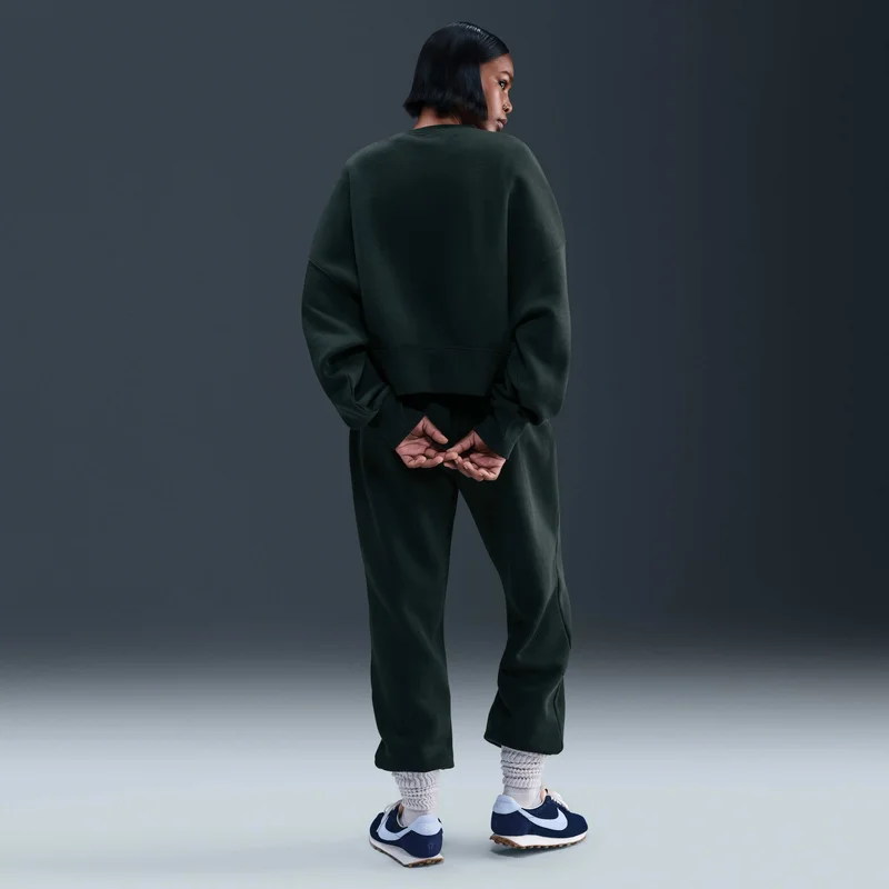 Nike Green Women's Sportswear Phoenix Fleece Sweatshirt for Women | Best Price UAE