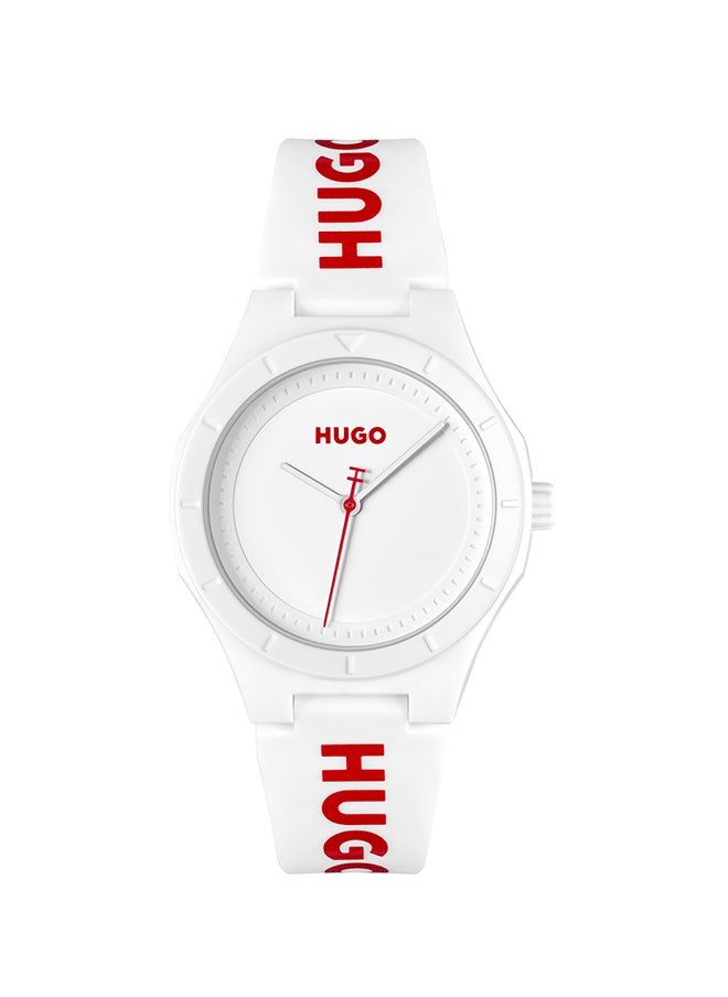 HUGO BOSS Women's Analog Round Shape Silicone Wrist Watch 1540164 - 36 Mm  - Image 1