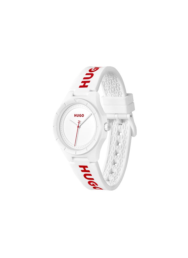 HUGO BOSS Women's Analog Round Shape Silicone Wrist Watch 1540164 - 36 Mm  - Image 2