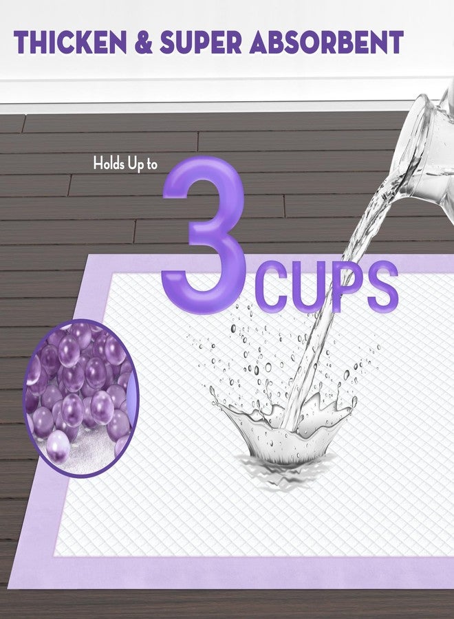 Croci فوط تدريب الجراء من كروتشي، مقاس 22 × 22 بوصة، صغيرة الحجم مع أشرطة لاصقة، فوط تدريب الكلاب على التبول، تمتص حتى 3 أكواب، للاستخدام مرة واحدة (50 قطعة). - Image 4