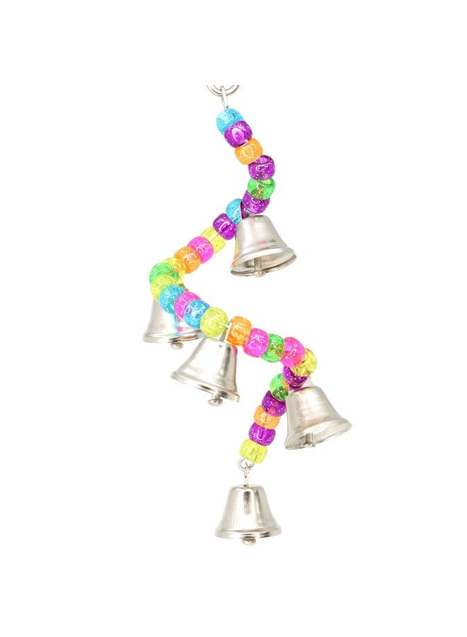 Bonka Bird Toys 890 Ring My Bell Bonka Bird Toys Small Colorful Beads Assorted Budgie Finch Parrotlet Quaker Dove - Image 1