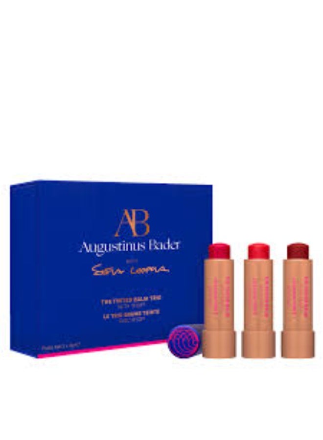 أوجستينوس بادر مجموعة أوغسطينوس بدر الثلاثية من بلسم الشفاه الملون - Image 1