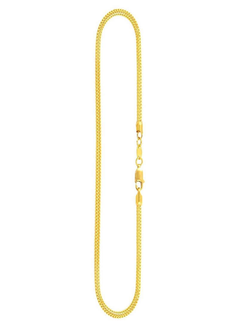 Malabar Gold and Diamonds سلسلة ذهب نقاء 22 قيراط 916 AICHBKR25P05  - Image 2