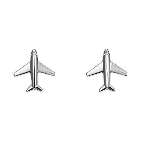 SaiDian 2 Pcs Airplane Brooch Pin Plane Smile Small Aircraft Brooch Lapel Pins Collar Badge for Backpack Shirt Bag Accessories - Image 1