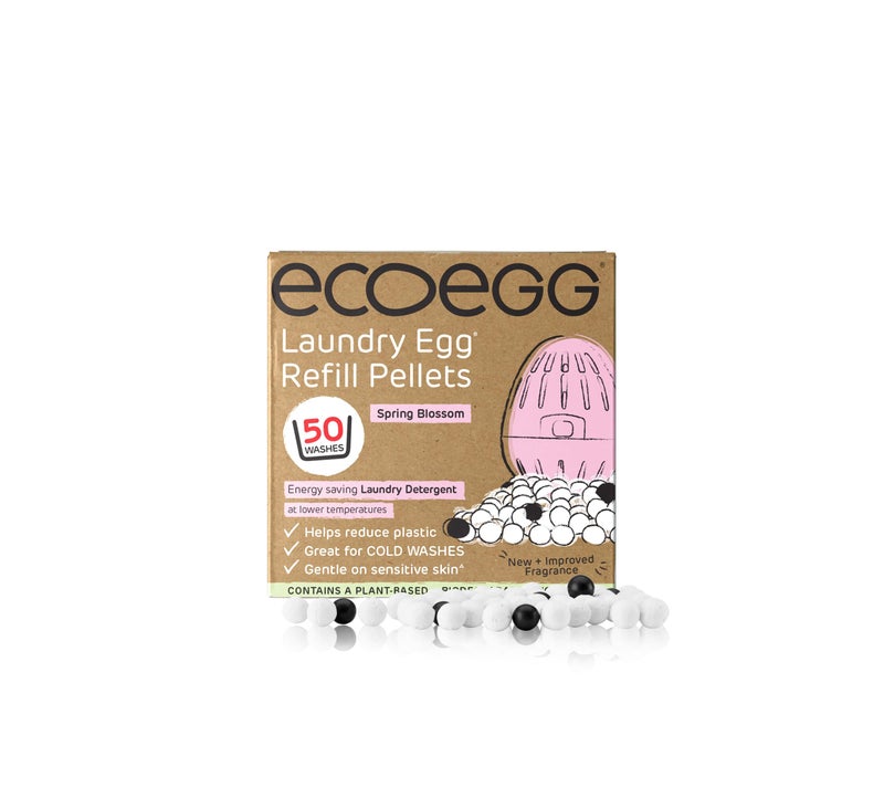 ecoegg Laundry Egg Refill Spring Blossom, 50 Loads - Image 1