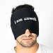 Huggs Migraine Relief Cap I Am Unwell Cooling Gel Head Wrap Cold Compress Cap for Headache Stress Tension - Image 1