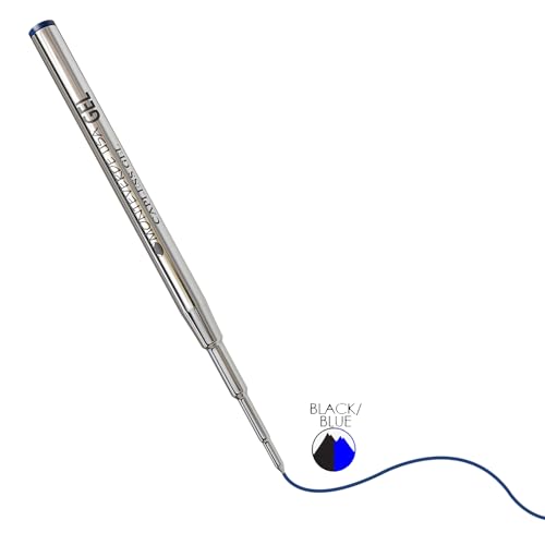 Monteverde USA Capless Gel Refills to Fit Montblanc Ballpoint Pens, Medium Point, Blue/Black Ink, 2-Pack – Smooth and Reliable Writing Solution - Image 4